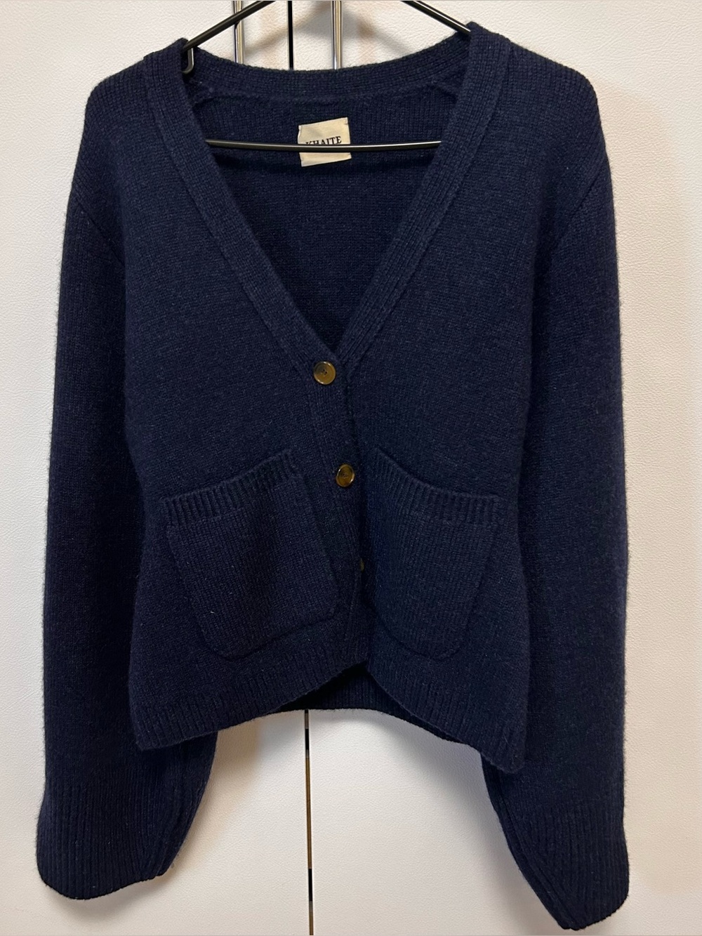 Khaite Scarlet Cashmere Cardigan